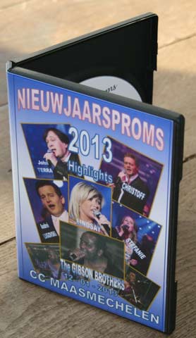 Dubbel-DVD Nieuwjaarsproms 2013 te koop